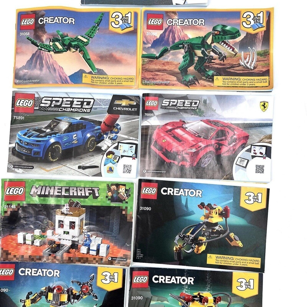 LEGO Creator 31058 31090 31088 75891 71704 Booklets INSTRUCTIONS MANUALS ONLY - Picture 4 of 9